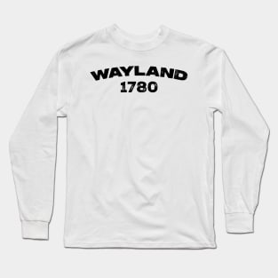 Wayland, Massachusetts Long Sleeve T-Shirt